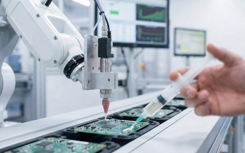 手作業から自動化へ！工業用ディスペンサー導入の費用対効果をシミュレーション