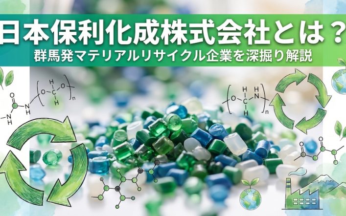日本保利化成株式会社とは？群馬発マテリアルリサイクル企業を深掘り解説
